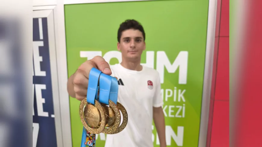15 Yaşındaki Milli Yüzücü Arel Gültekin’den 46 Türkiye Rekoru