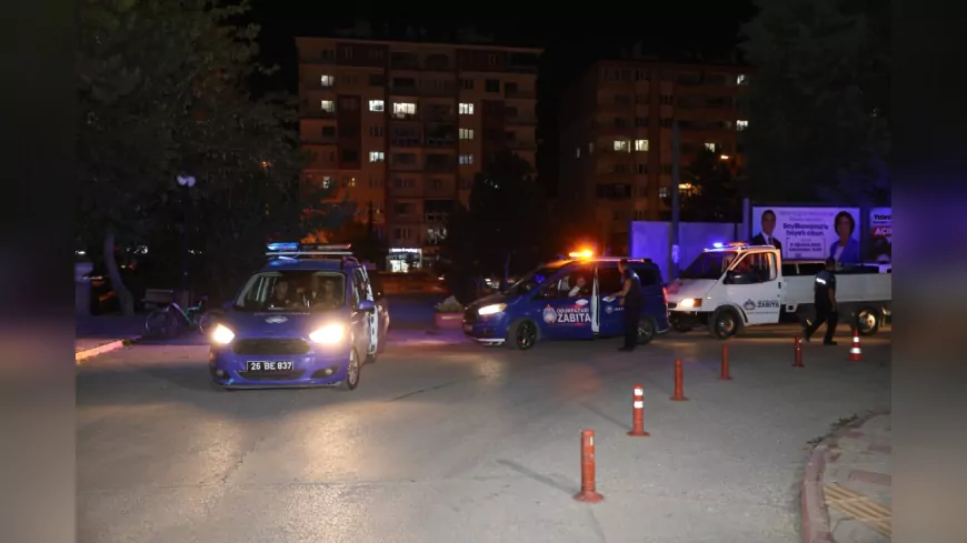 Odunpazarı’nda Seyyar Satıcılara Ortak Operasyon
