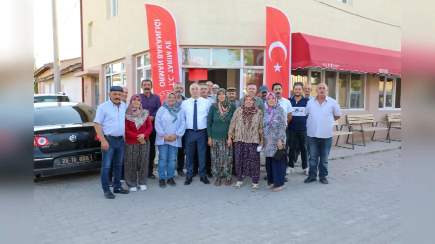 İl Müdürü Yüksel Çil Kızılinler’de Çiftçilerle Buluştu