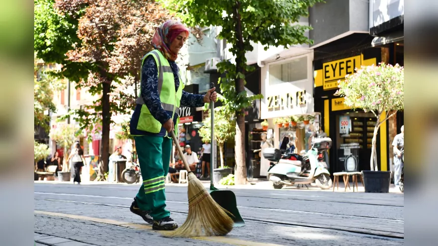 Tepebaşı’nın Sokakları Kadınların Emeğiyle Pırıl Pırıl