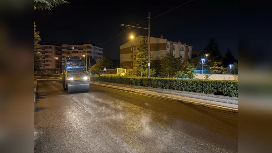 Salih Bozok Caddesi’nde Asfalt Çalışmaları Tamamlandı
