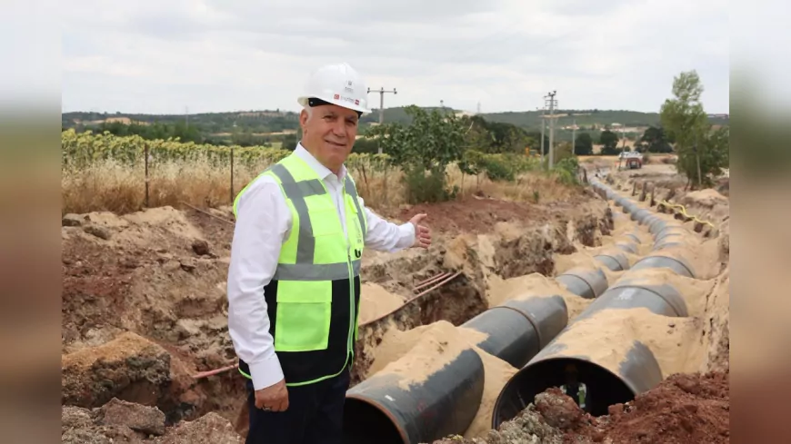 Çınarcık Barajı’nın Suyu 1 Eylül’de Bursa’ya Ulaşacak