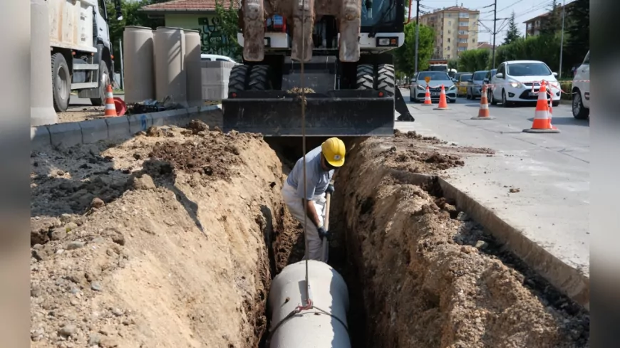 Eskişehir’de Dirençli Altyapı Adımı: Yeni Yağmur Suyu Hatları Tamamlandı