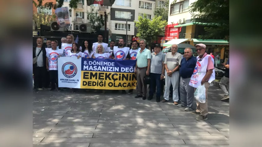 Birleşik Kamu-İş’ten Sert Tepki: “Ya İnsani Ücretler Ya Meydanlar!”