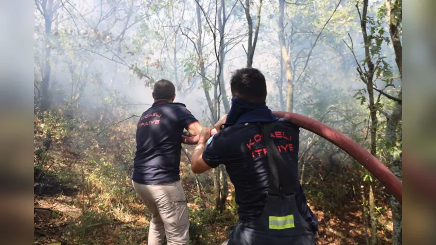 Karamürsel Yangınına Büyükşehir’den Seferberlik