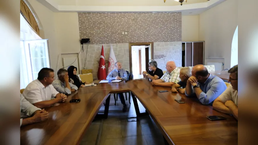 İl Müdürü Yüksel Çil’den Ziraat Odalarıyla İstişare Toplantısı