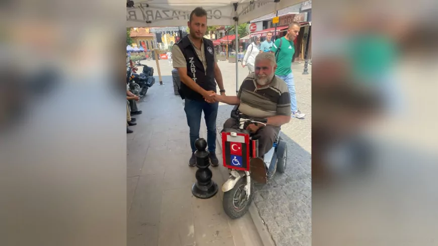 Odunpazarı Zabıtasından Örnek Davranış