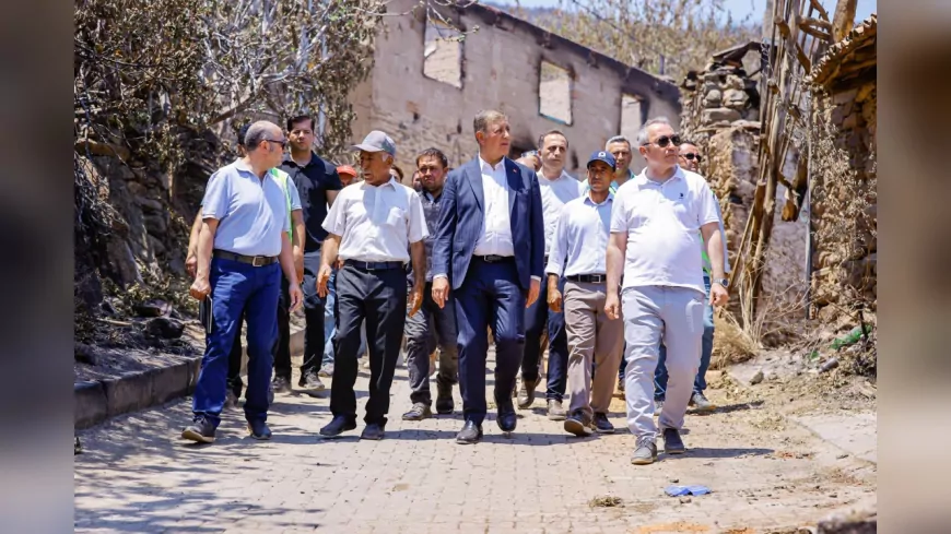 İzmir Büyükşehir’den Yangın Mağdurlarına Su Faturası Muafiyeti
