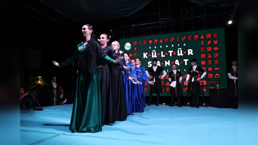 Sakarya’da Kafkas ve İç Anadolu Kültürleriyle Renkli Bir Gece