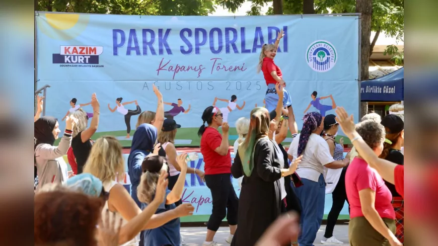 Odunpazarı’nda Park Sporları Etkinlikleri Coşkuyla Sona Erdi