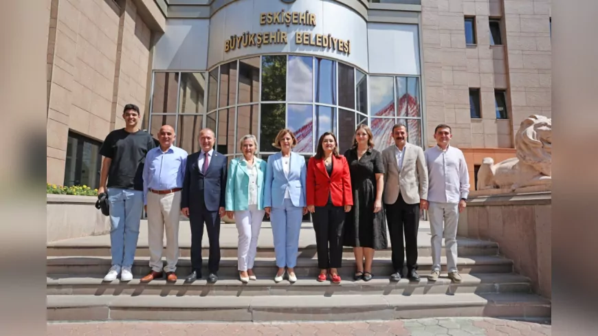 CHP Heyetinden Başkan Ayşe Ünlüce’ye Ziyaret