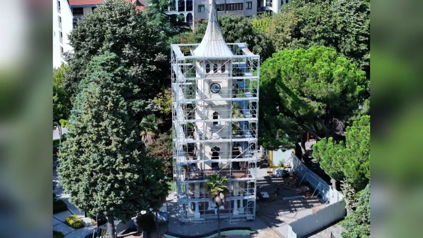 İzmit Saat Kulesi Eski İhtişamına Kavuşuyor: Tarihi Simgeye Titiz Restorasyon
