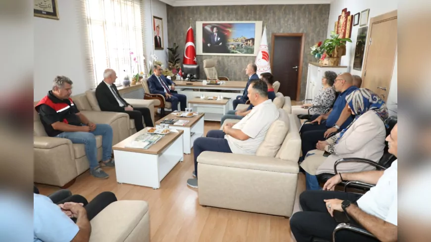 Milletvekili Fatih Dönmez’den İl Tarım ve Orman Müdürü Yüksel Çil’e Ziyaret