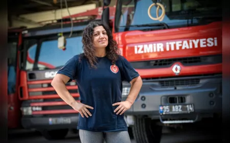 İzmirli İtfaiyeci Bahar Akdağ Avrupa Sahnesinde Yarışacak
