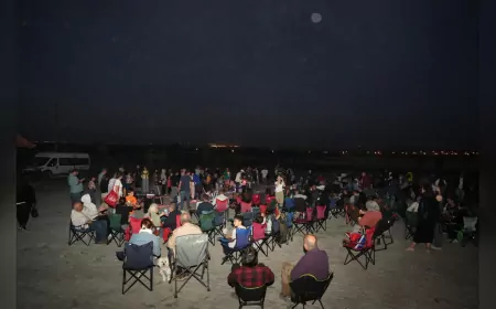 Eskişehirliler Yıldızlarla Buluştu: Gökyüzü Gözlemine Yoğun İlgi