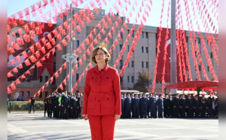 Başkan Ünlüce: “Bu Şehir Direnişin ve Bağımsızlığın Şehridir”