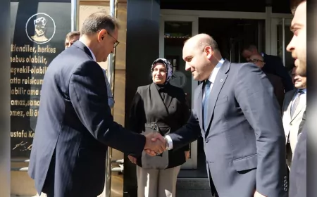 Milletvekili Fatih Dönmez’den Esnaf ve Sanatkârlar Odaları Birliği’ne Ziyaret