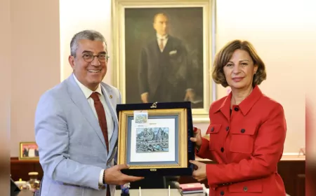 CHP Grup Başkan Vekili Gökhan Günaydın’dan Başkan Ünlüce’ye Ziyaret