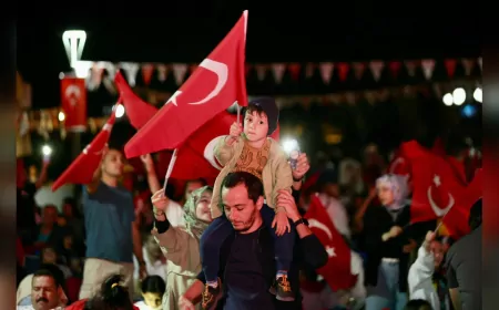 Odunpazarı’nda 2 Eylül Coşkusu Yıldızların Altında Sinema ile Yaşandı