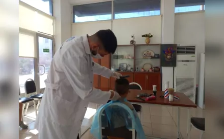 Eskişehir Büyükşehir’den Eğitime Saç Tıraşı Desteği