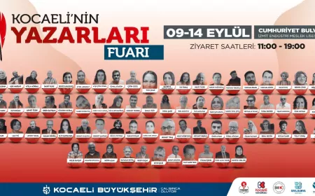 Kocaeli Büyükşehir’den Kitap Fuarı Öncesi Kültür Buluşmaları