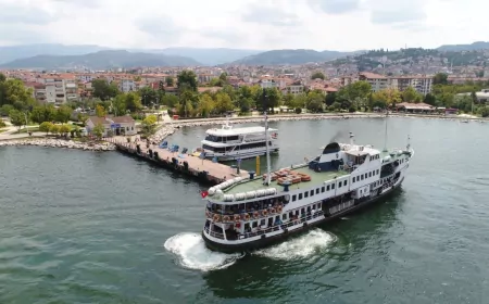 Gölcük-İzmit Arası Vapurla Yarım Saat, Üstelik Yarı Fiyatına!