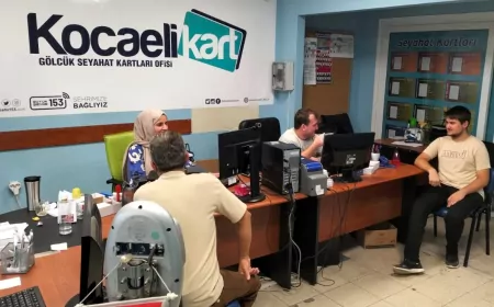 Kocaeli’nde Seyahat Kart Ofisleri ile Ulaşım Kartı İşlemleri Artık Daha Hızlı ve Erişilebilir