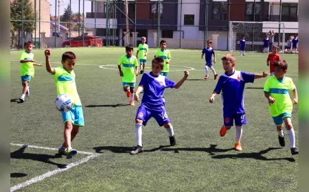 Odunpazarı Belediyesi’nden Çocuklara Futbol Kış Okulu