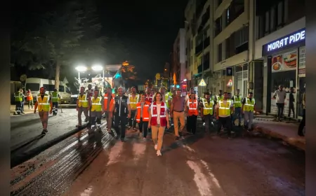 Şehir Uyurken 21 Cadde Yenilendi