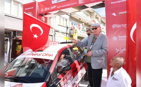 Odunpazarı ESOK Rally 2025 Başkan Kurt’un Startıyla Başladı