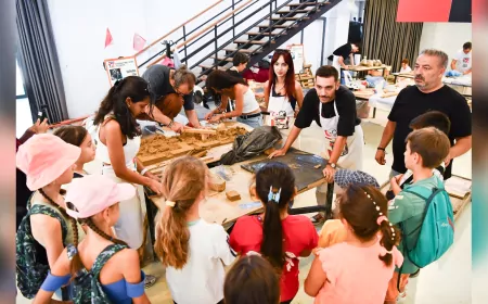 Pişmiş Toprak Sempozyumu Bin Çocuğu Sanatla Buluşturdu