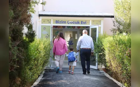 “Bizim Çocuk Evi” Kreşi Minik Öğrencilerine Kapılarını Açtı