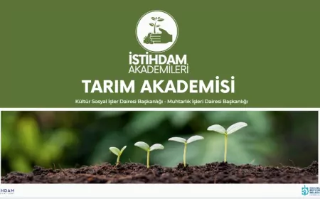 Kocaeli Büyükşehir Belediyesi’nden Tarımda Nitelikli İstihdam Hamlesi