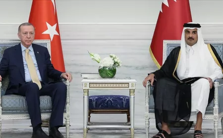 Cumhurbaşkanı Erdoğan, Katar Emiri Al Sani ile Görüştü: “İsrail’in Saldırıları Kabul Edilemez”
