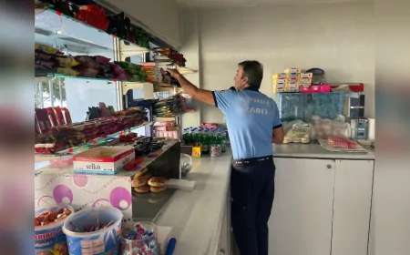 Kocaeli Zabıtası’ndan Okul Kantinlerine Sıkı Denetim