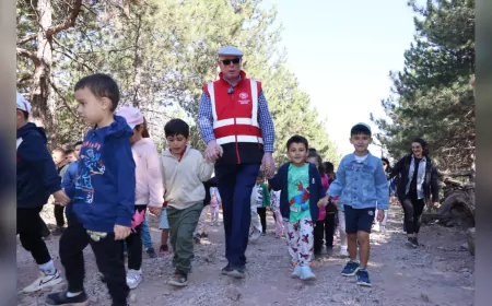 Kent Ormanı Miniklerin Neşesiyle Şenlendi