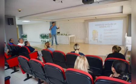 Giresun Belediyesi Personeline İş Sağlığı ve Güvenliği Eğitimi