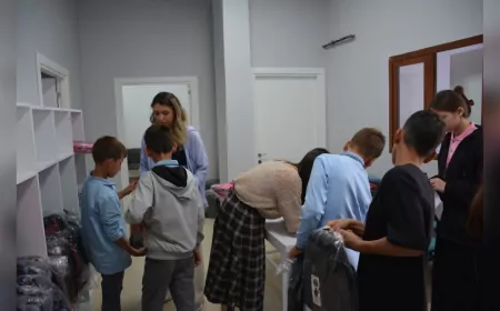 Büyükşehir’den Kırsal İlçelerdeki Öğrencilere Kırtasiye Desteği