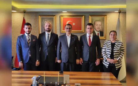 Fatih Dönmez: “Türkiye Yüzyılı Buluşmaları Kapsamında Ankara’dayız”