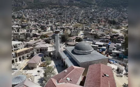 Habibi Neccar Camisi’nde Restorasyonda Sona Yaklaşıldı