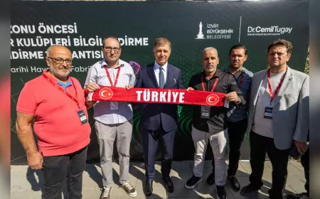 Başkan Tugay’dan Amatör Spor Kulüplerine Destek Sözü: “Yeteneği Olan Çocukları Keşfetmeliyiz”