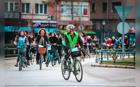 Eskişehir’de Avrupa Hareketlilik Haftası Bisiklet Kortejiyle Kutlanacak