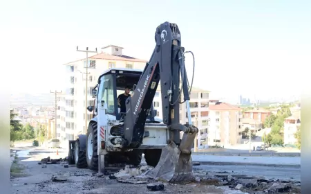 Elazığ Belediyesi’nden Esentepe Mahallesi’nde Yol Yenileme Hamlesi
