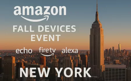 Amazon 30 Eylül’de New York’ta Sonbahar Donanım Etkinliği düzenleyecek: Echo, Fire TV ve yeni Alexa sürprizleri bekleniyor