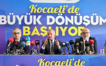 Kocaeli’de Kentsel Dönüşüm Başlıyor: Şehir Depreme Hazırlanırken Estetik Kazanacak