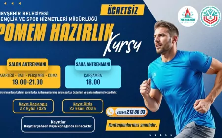 Nevşehir Belediyesi’nden POMEM Adaylarına Ücretsiz Hazırlık Kursu