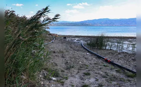 Sapanca Gölü’nde Kaçak Su Kullanımına Karşı Sıkı Denetim
