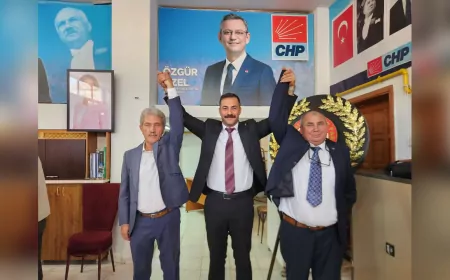 CHP Sarıcakaya İlçe Kongresi Tamamlandı: Hasan Yılmaz Güven Tazeledi
