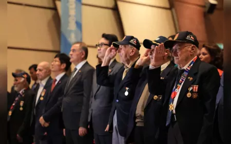 İBB’den Kore Gazilerine Vefa: “Busan Barış Savaşçılarına Teşekkür” Etkinliği