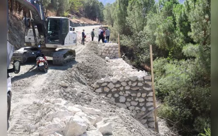 Venk Suyu’na Ulaşım Kolaylaşıyor: Yol Açma Çalışmaları Başladı
